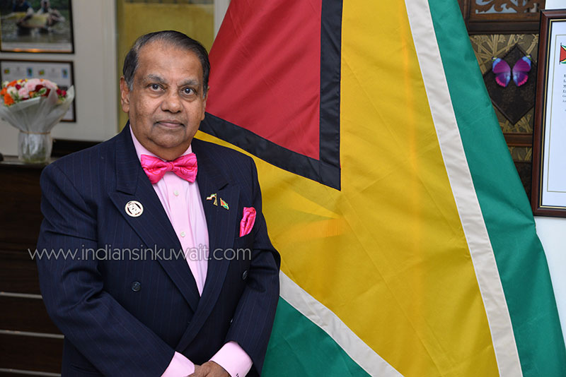 Professor Dr. Shamir Ally - An extra ordinary Ambassador of Guyana to Kuwait