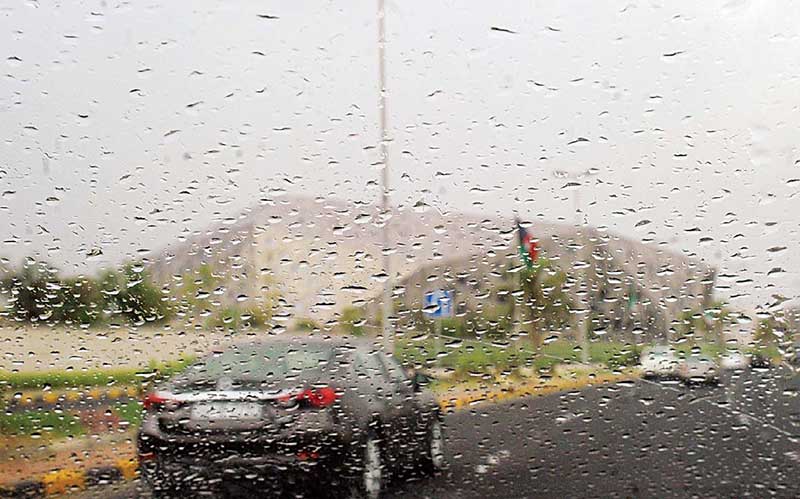 Scattered rain expected till Monday noon