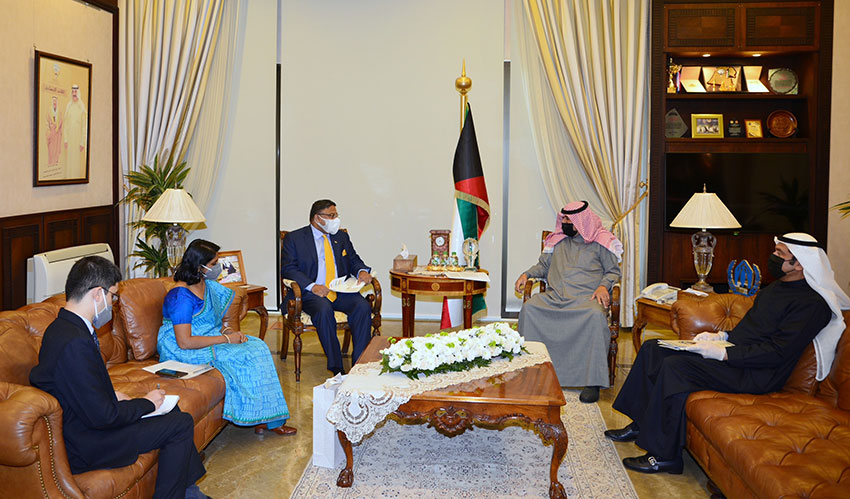 Deputy FM meets Indian Ambassador