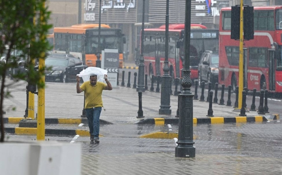 Rain fall ranges from 37.4 mm in Jabriya to 1.7 mm in Abdali.