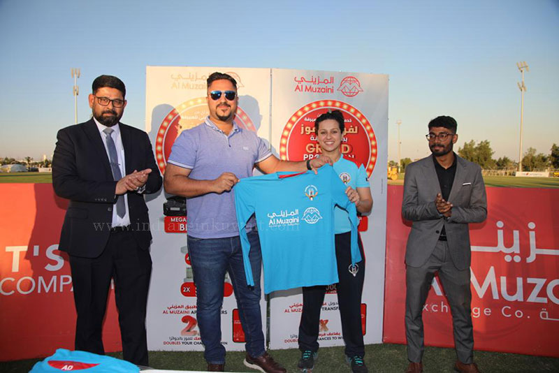 Al Muzaini unveils Kuwait Women’s cricket training kit