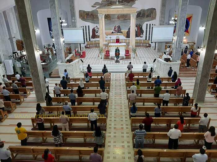 Holy Family Cathedral in Kuwait re-opens after five months of lockdown