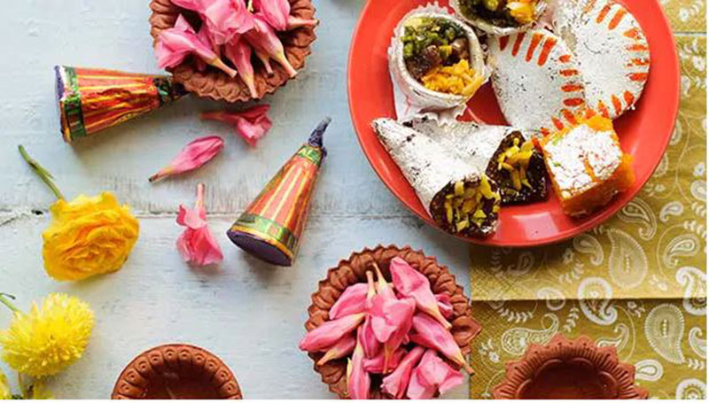 Significance  Of  Diyas , Lanterns , Rangoli And Sweets During Diwali.