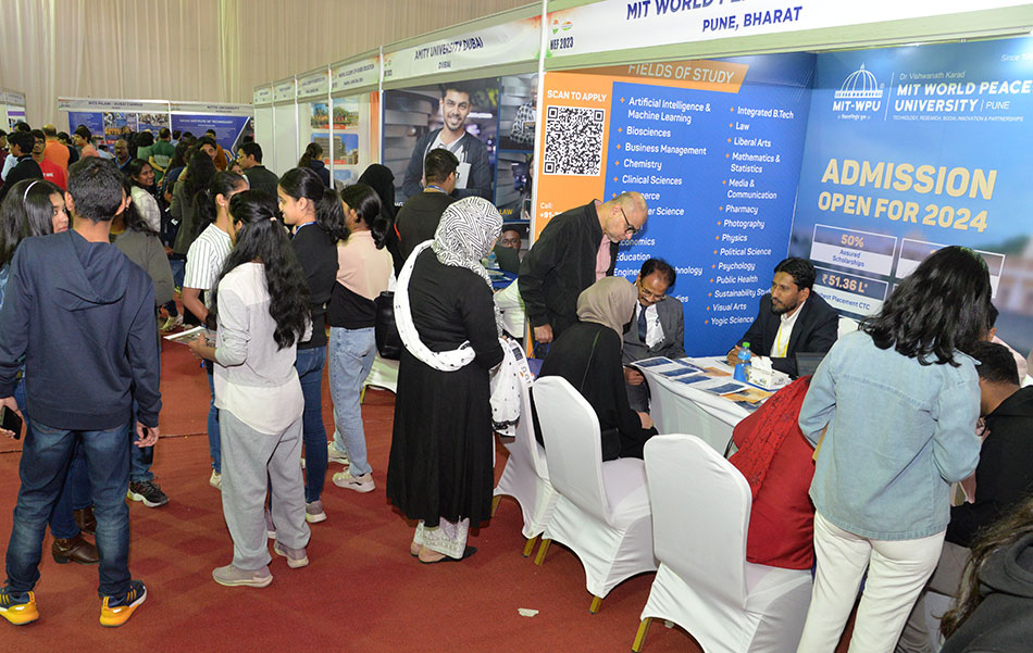 Higher Education fair attracts large crowd; last day to visit today