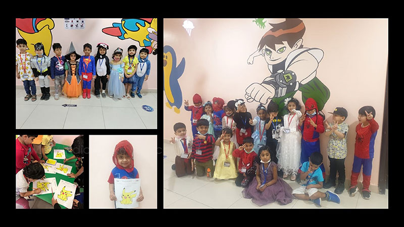 Bhavans KG SIS & JnJ Celebrates Cartoon Day Bhavans KG SIS & JnJ Celebrates Cartoon Day