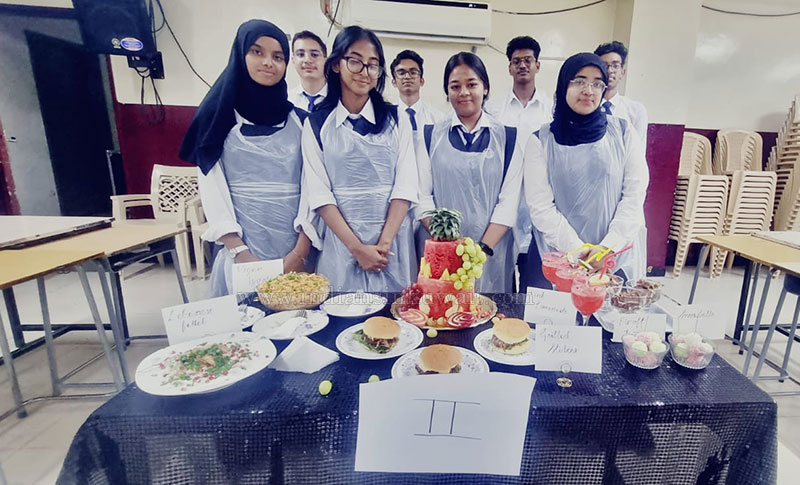 Inter- House Fireless Cooking Competition at Indian Public School
