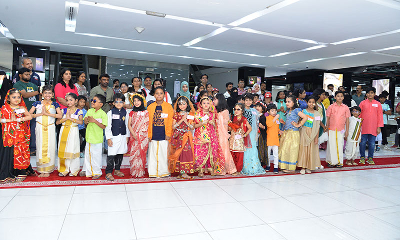 Families enjoyed IIK Eureka India Fest at eMall Hawally