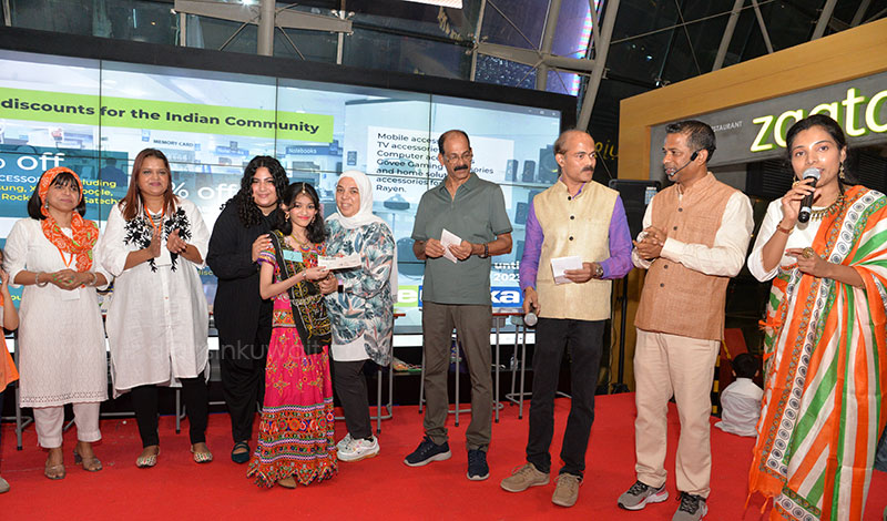 Families enjoyed IIK Eureka India Fest at eMall Hawally
