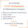 CCTV Technicians, Electricians, Plumbers